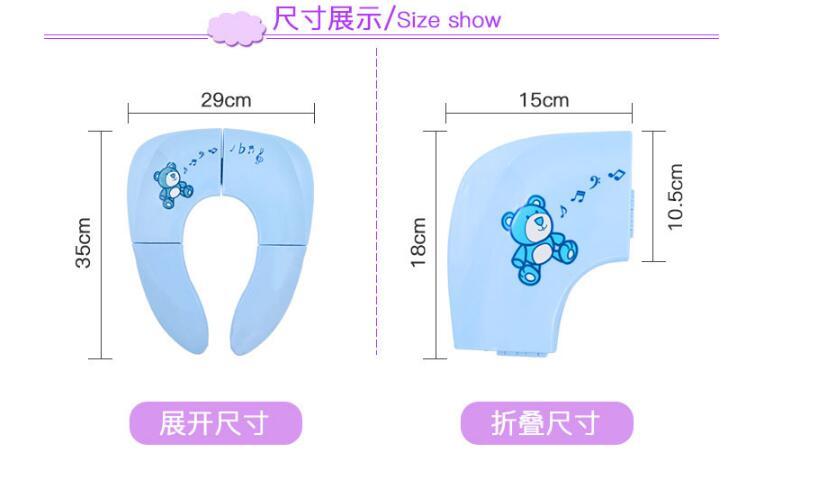 Toilet Seat Folding Toilet Seat for Children